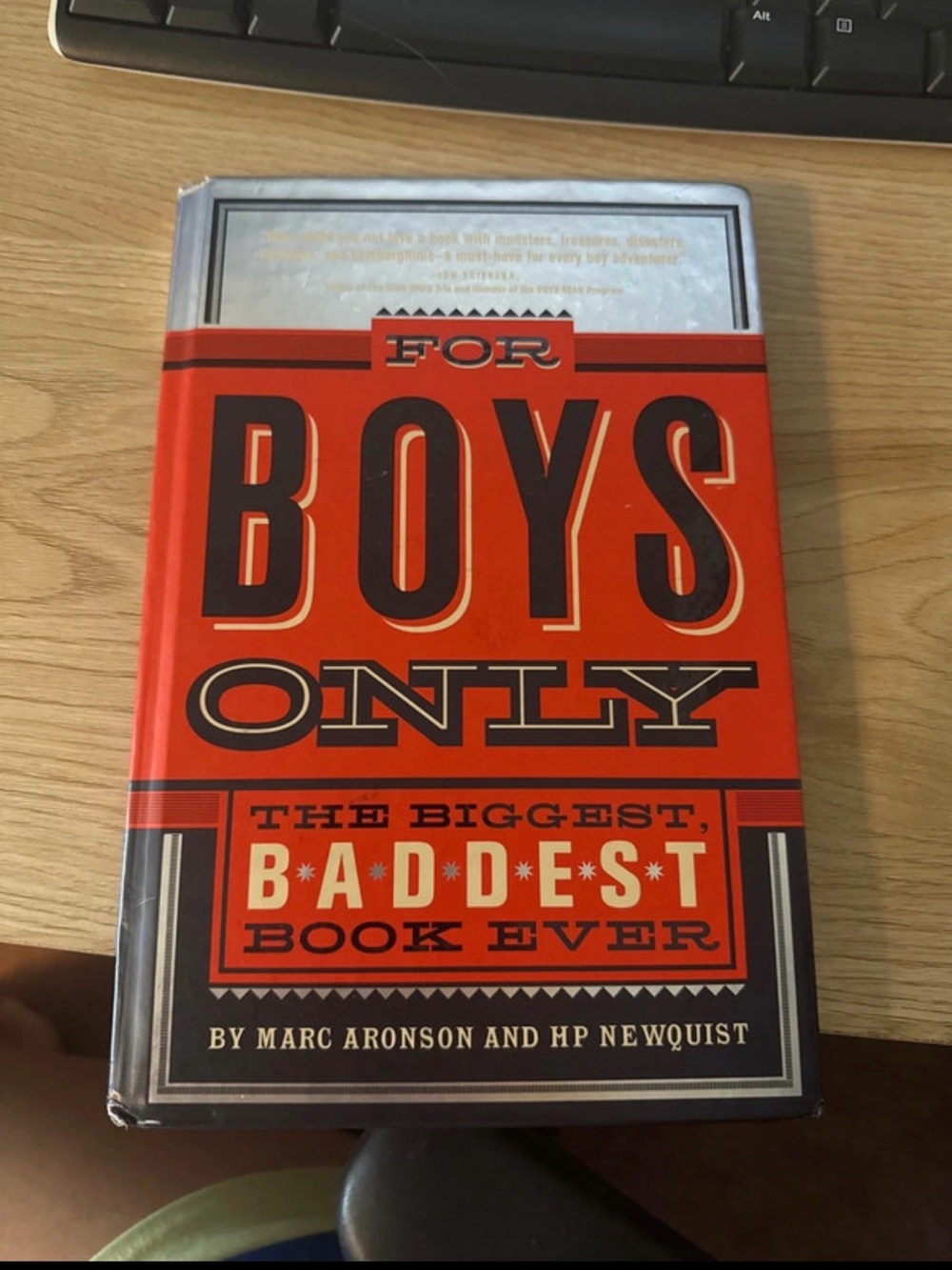 For boys only book